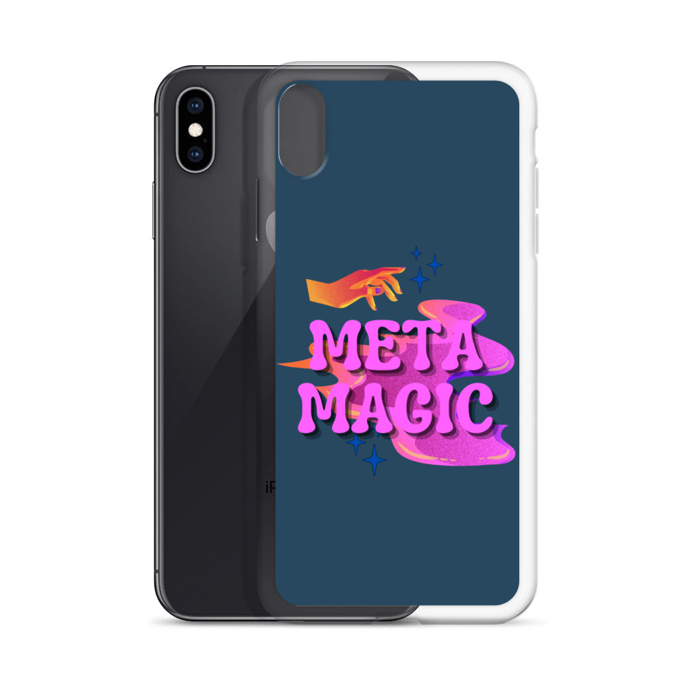 Mad Meta Magic Sorcerer (Navy) iPhone® Case