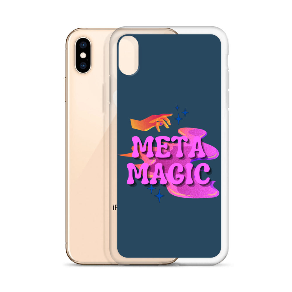 Mad Meta Magic Sorcerer (Navy) iPhone® Case